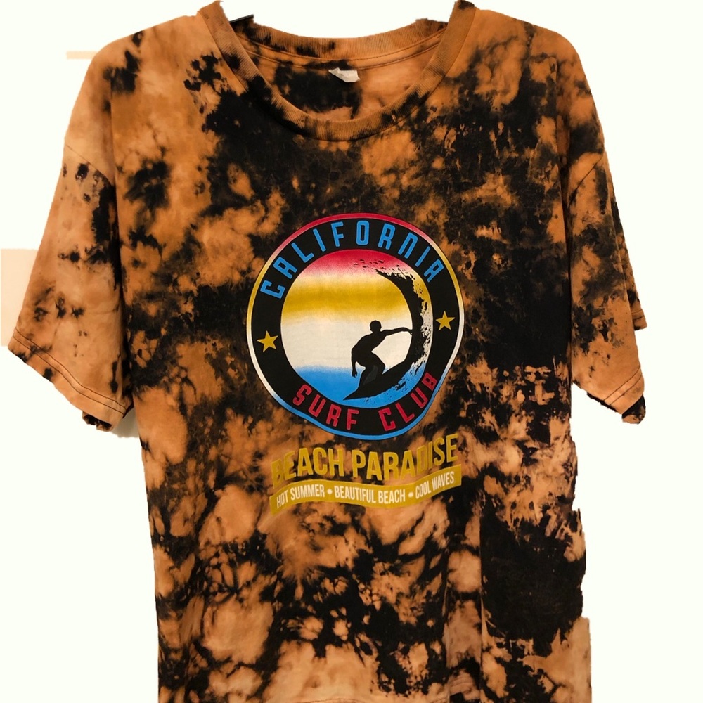 Large Vintage Tye-Die Handcrafted Tee